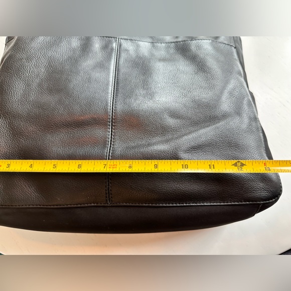 Fossil!!!  Leather and Nylon Work Tote - Picture 11 of 13